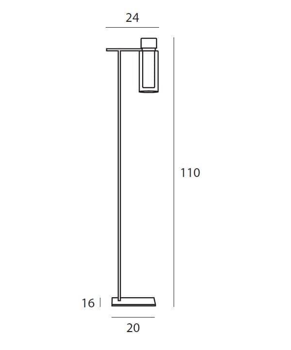 Tooy
OSMAN
Glass floor lamp — 6