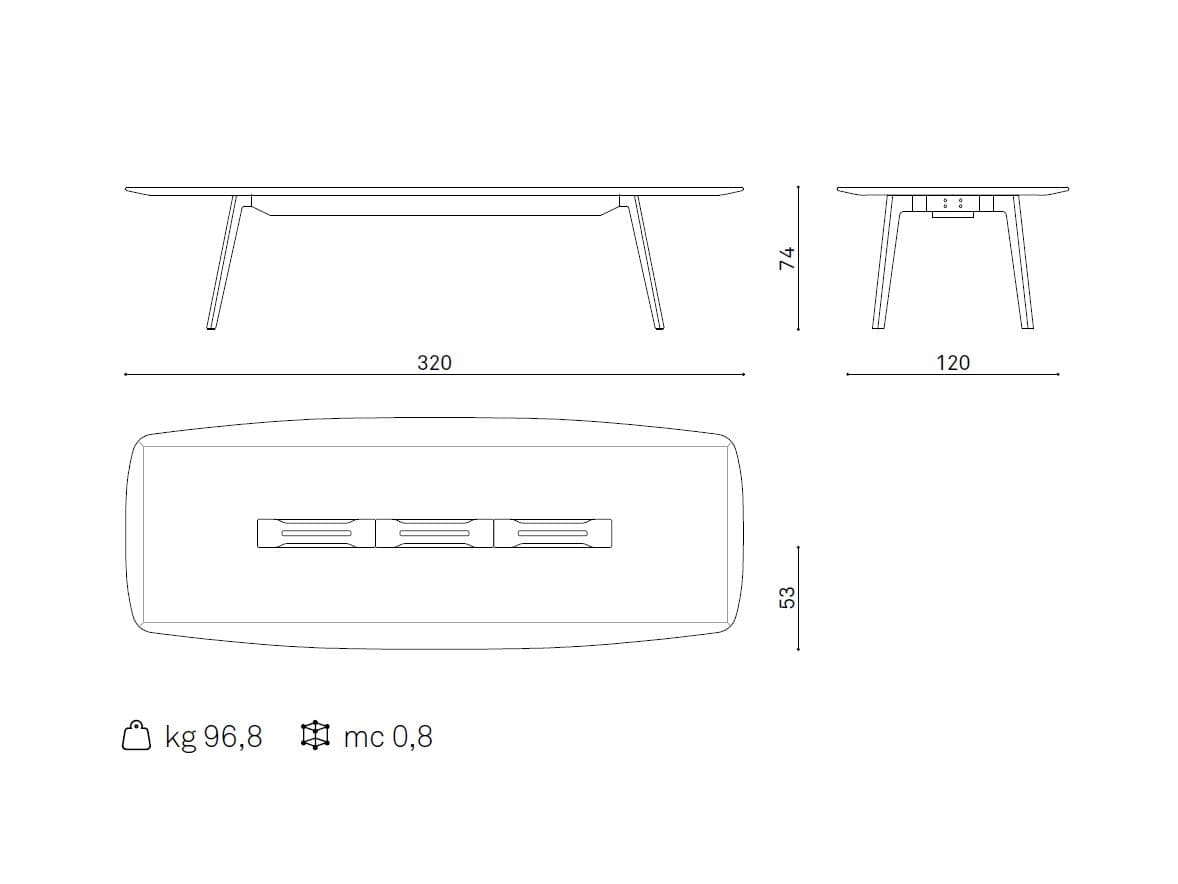 True Design
WING
Wooden table