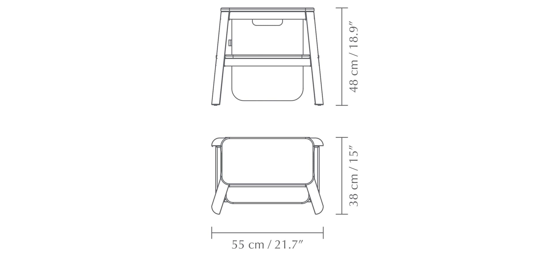 Umage
STEP IT UP
Oak step stool — 6