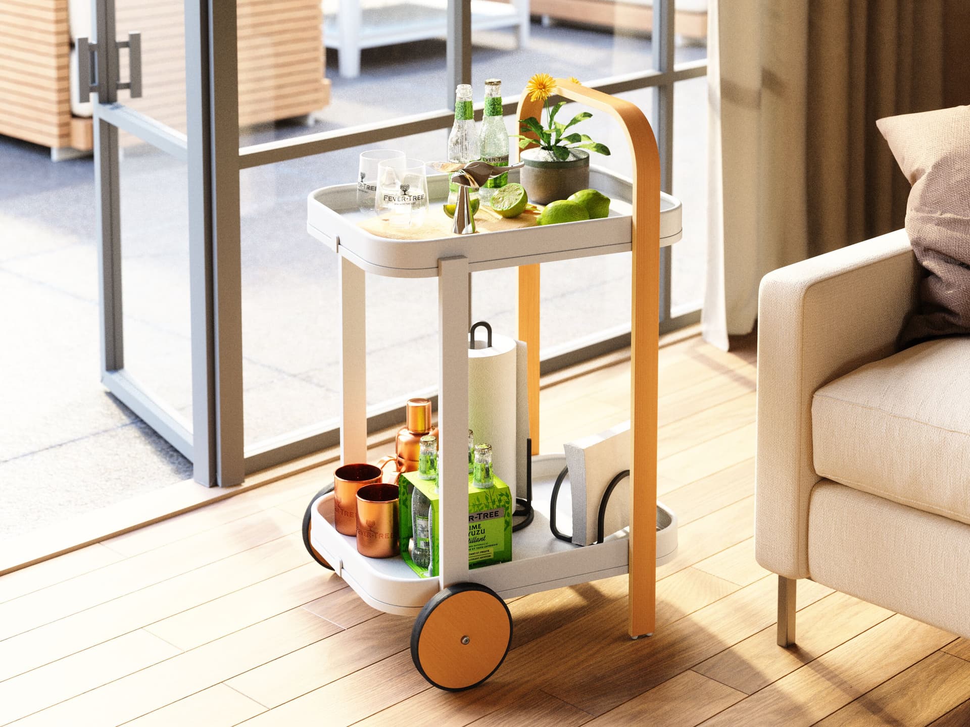 Umbra
BELLWOOD
Drinks trolley — 12