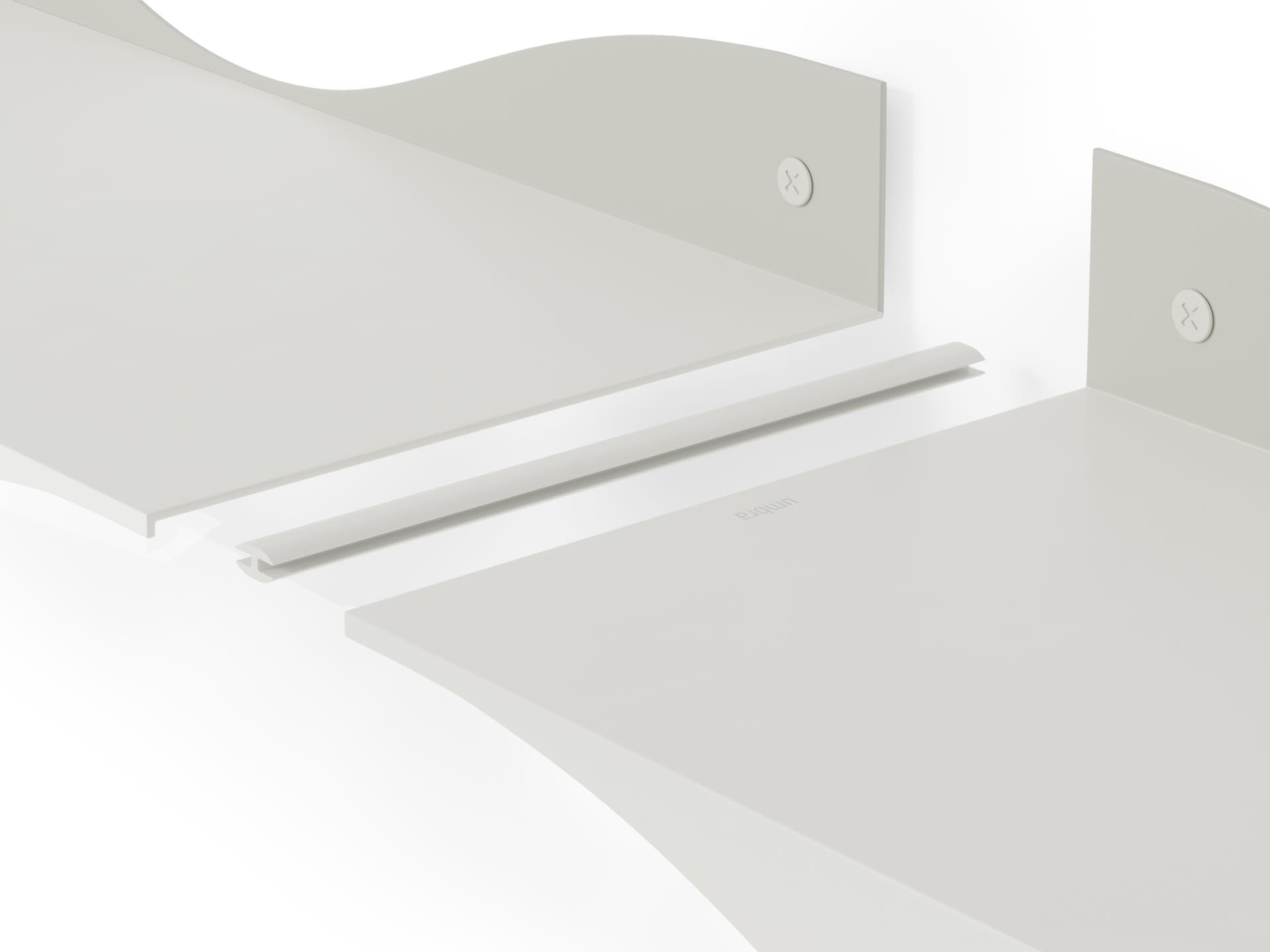 Umbra
SURF
Steel wall shelf — 18