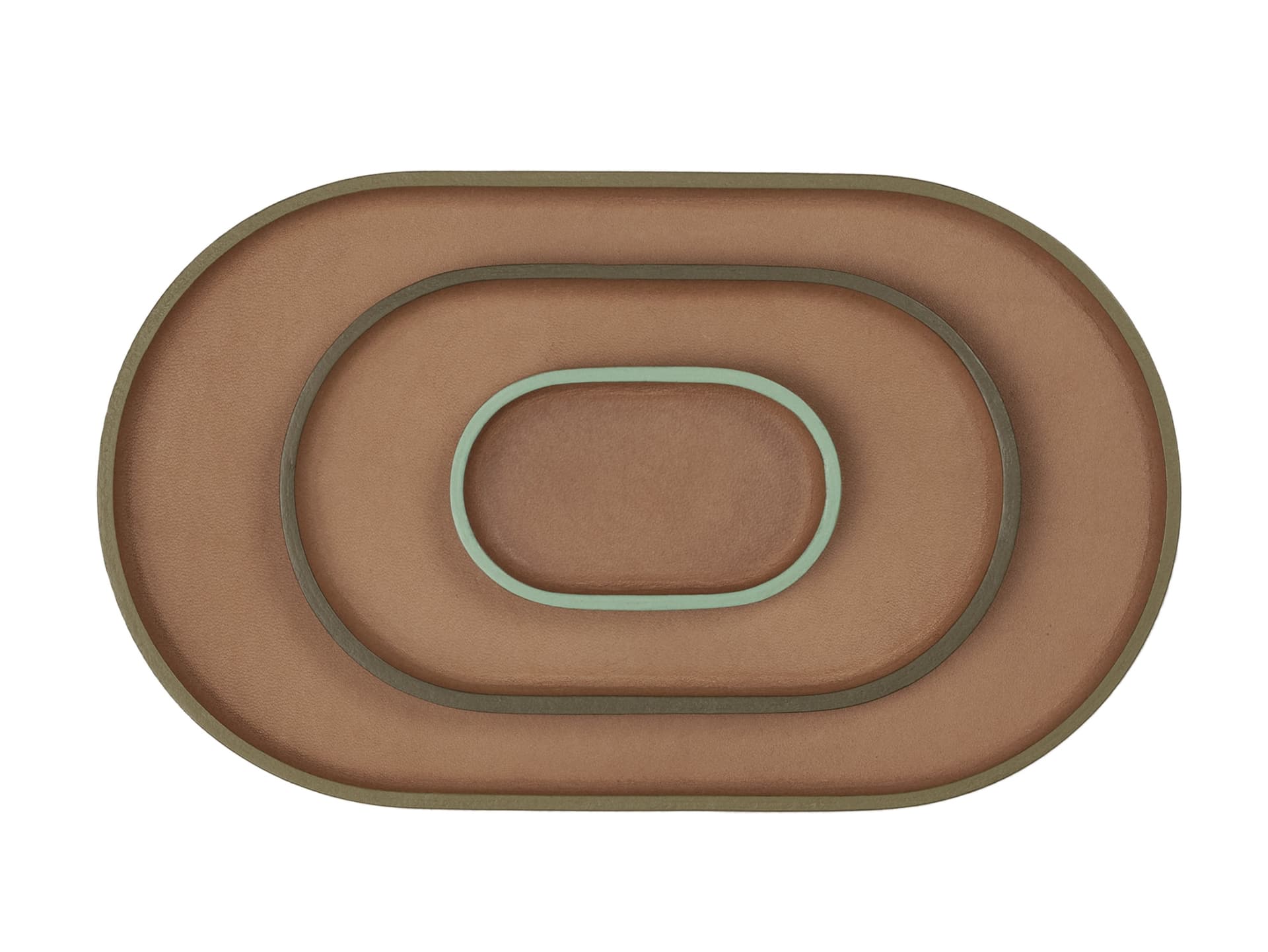 Uniqka
PLATO OVAL
Leather tray — 21