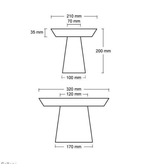 URBI et ORBI
SIMAN
Cake stand — 12