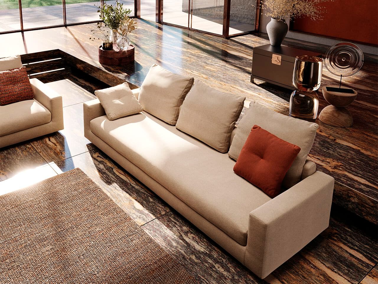 VALENTINI
GAS NEW
Fabric sofa — 1