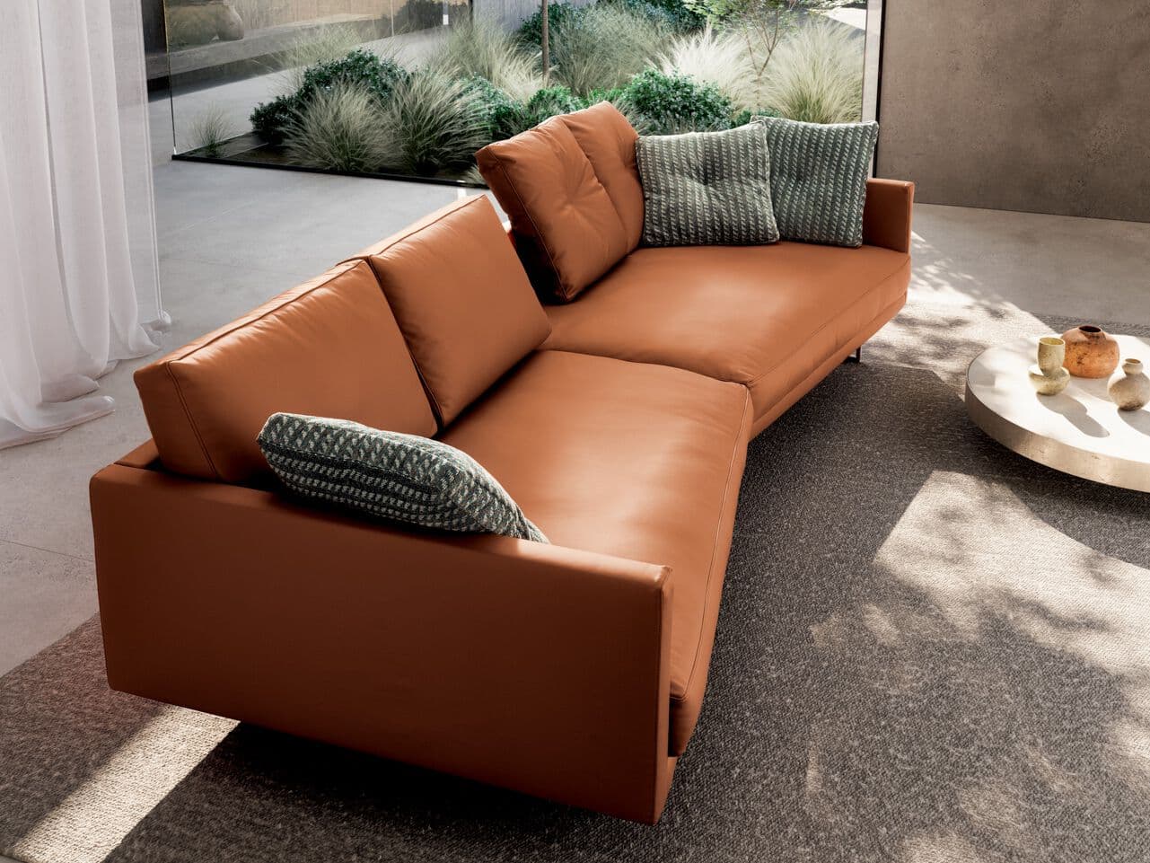 VALENTINI
SLIM NEW
Leather sofa