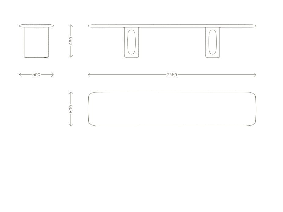 Van Rossum
PATINE
Oak bench — 4