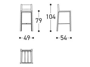 Varaschin
GIANNA
Iroko barstool — 4