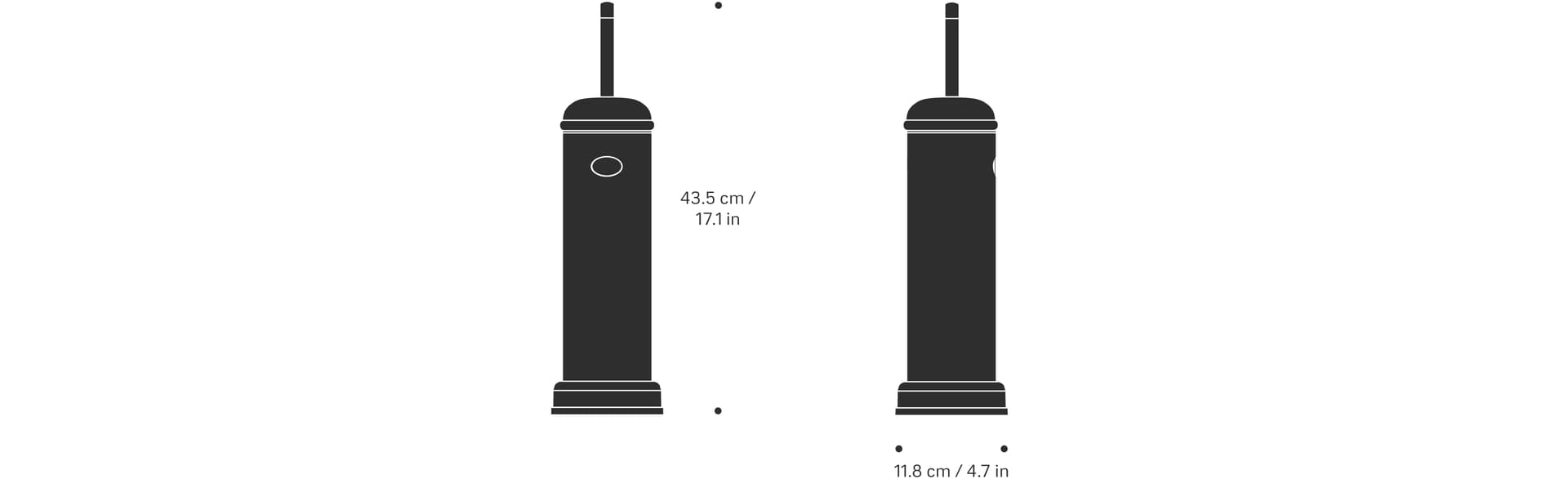 Vipp
VIPP11
Steel toilet brush — 11