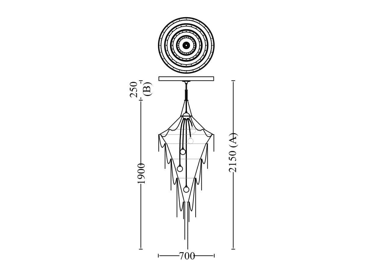 Willowlamp
DROPLET
Chandelier — 18
