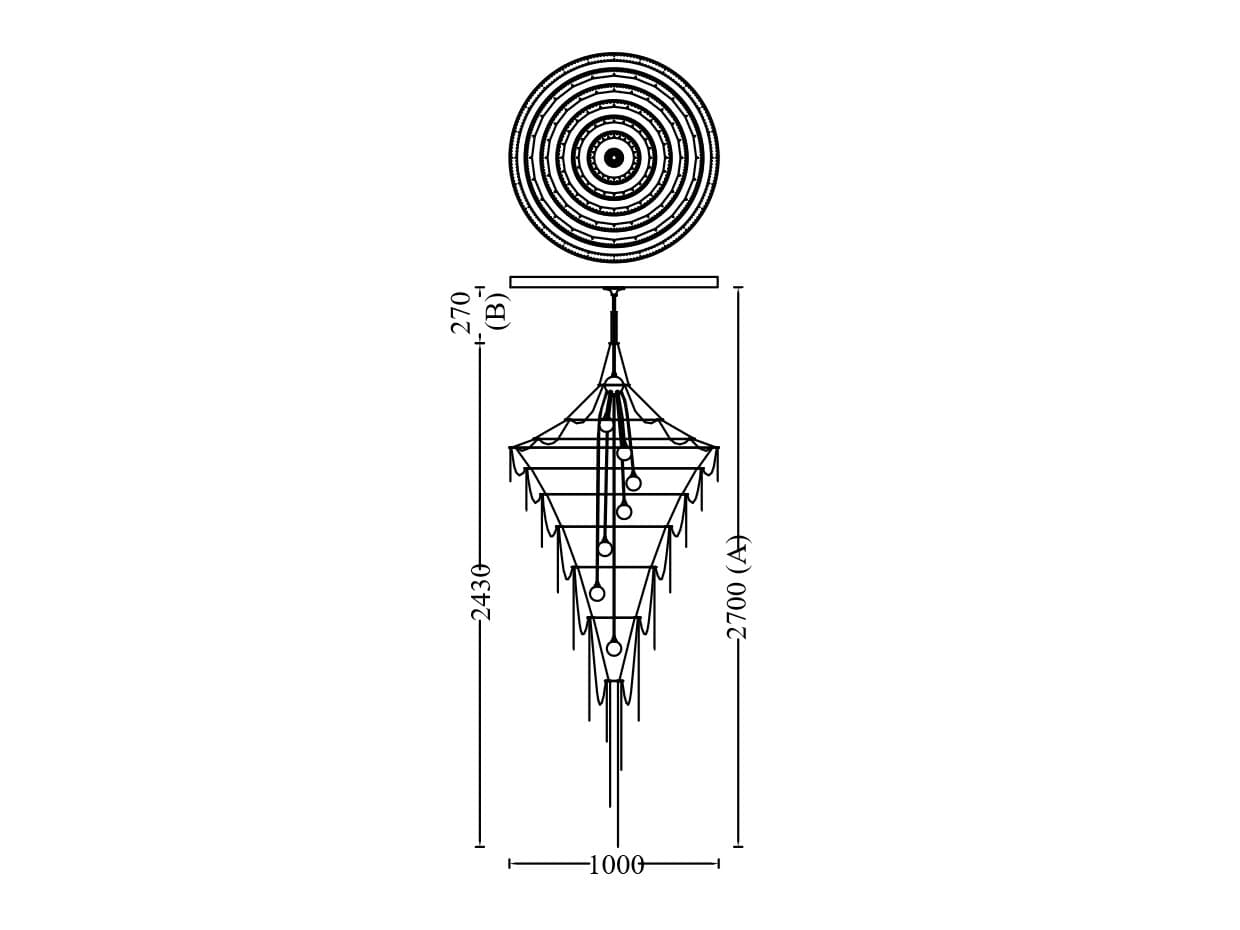 Willowlamp
DROPLET
Chandelier — 19