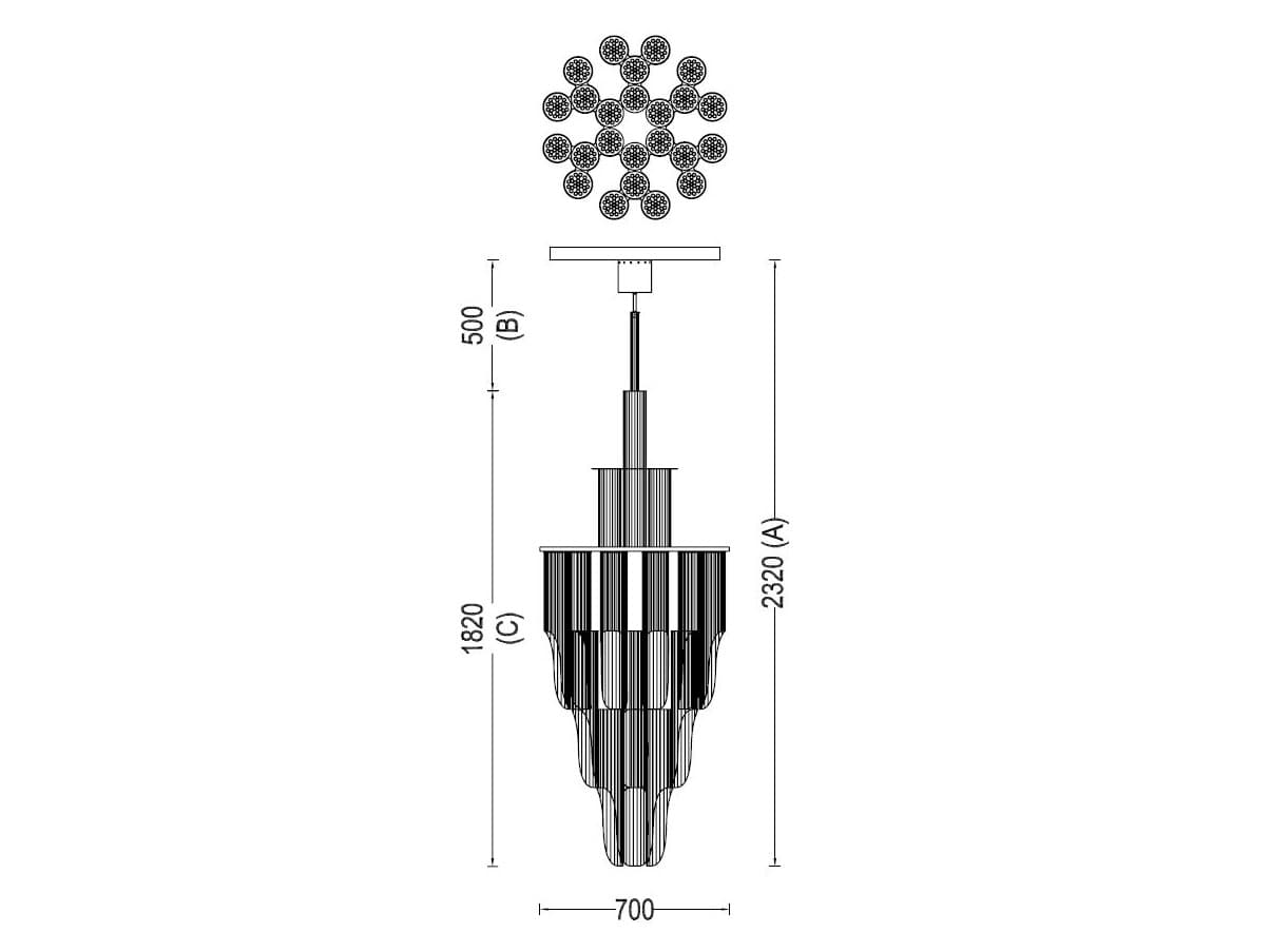Willowlamp
WINDCHIME
Chandelier — 12