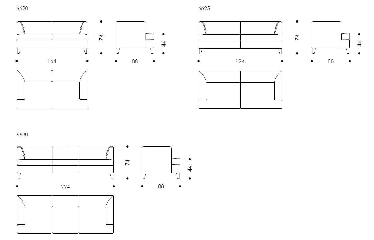 Wittmann
HAVANNA
Leather sofa — 3
