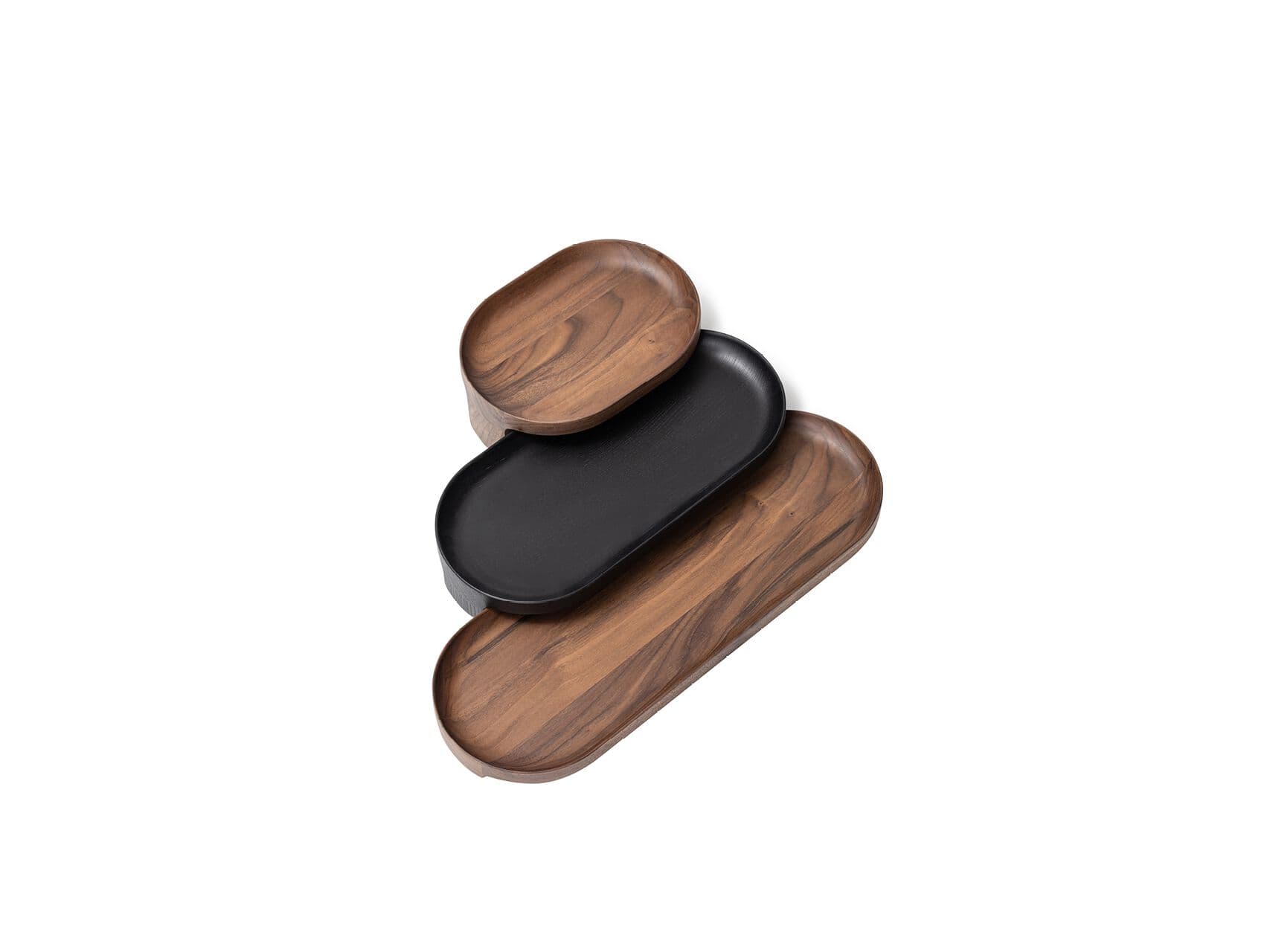 Woak
BURLY
Oval solid wood tray — 3