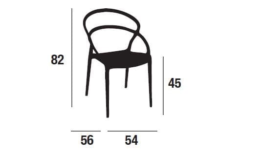 XLINE
3335
Garden chair — 3