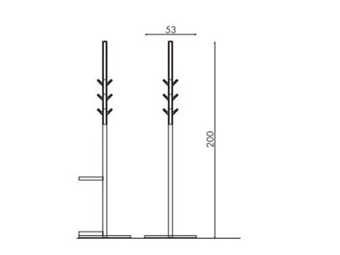 YDF
DIDI TERRA
Metal coat stand — 4