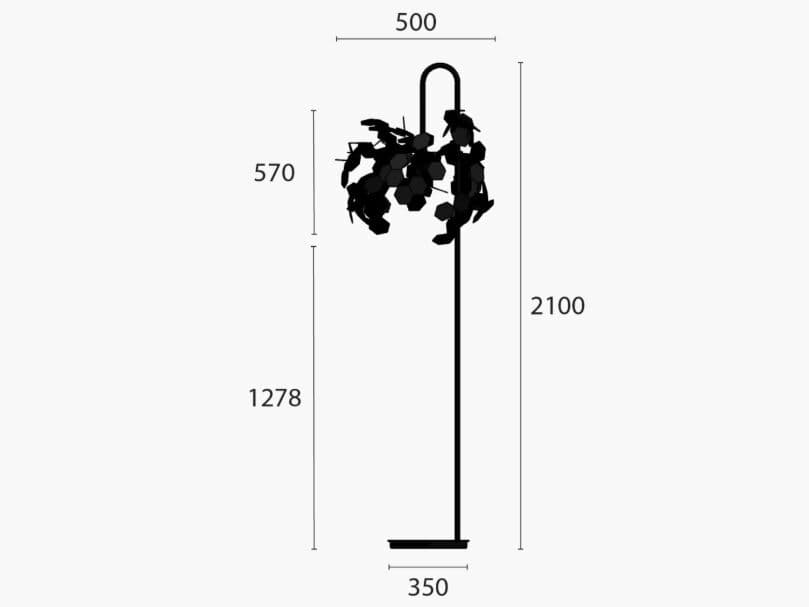 ZAVA
ANDROMEDA
Metal floor lamp — 5