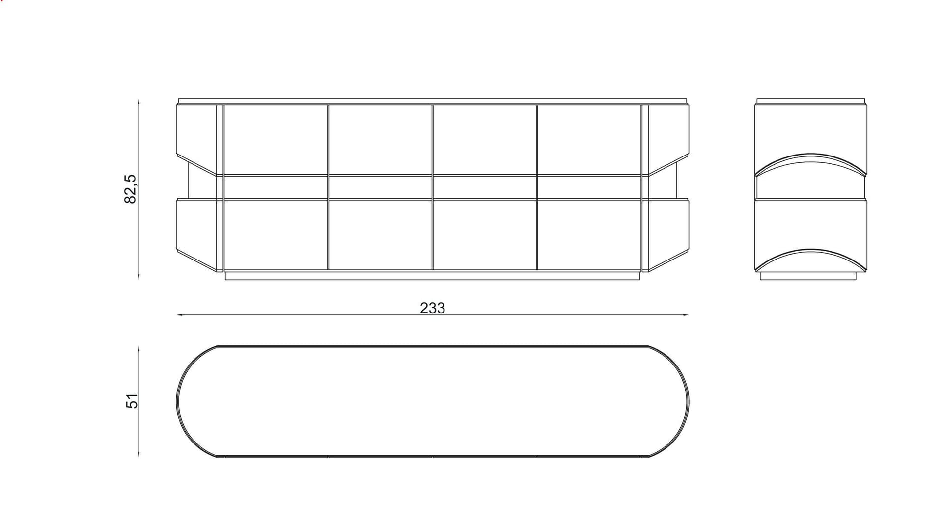 ZEBRANO
KAILAS
Sideboard — 5