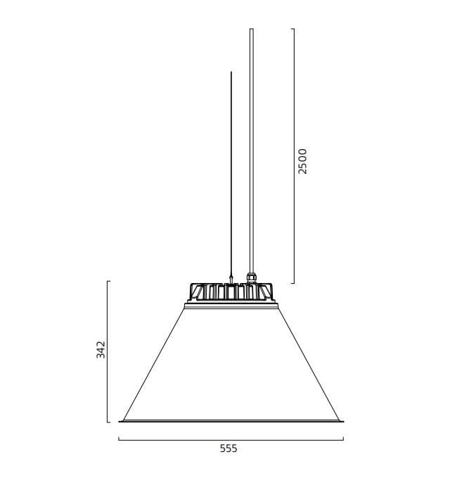 Zero
CITY
Aluminium pendant lamp
