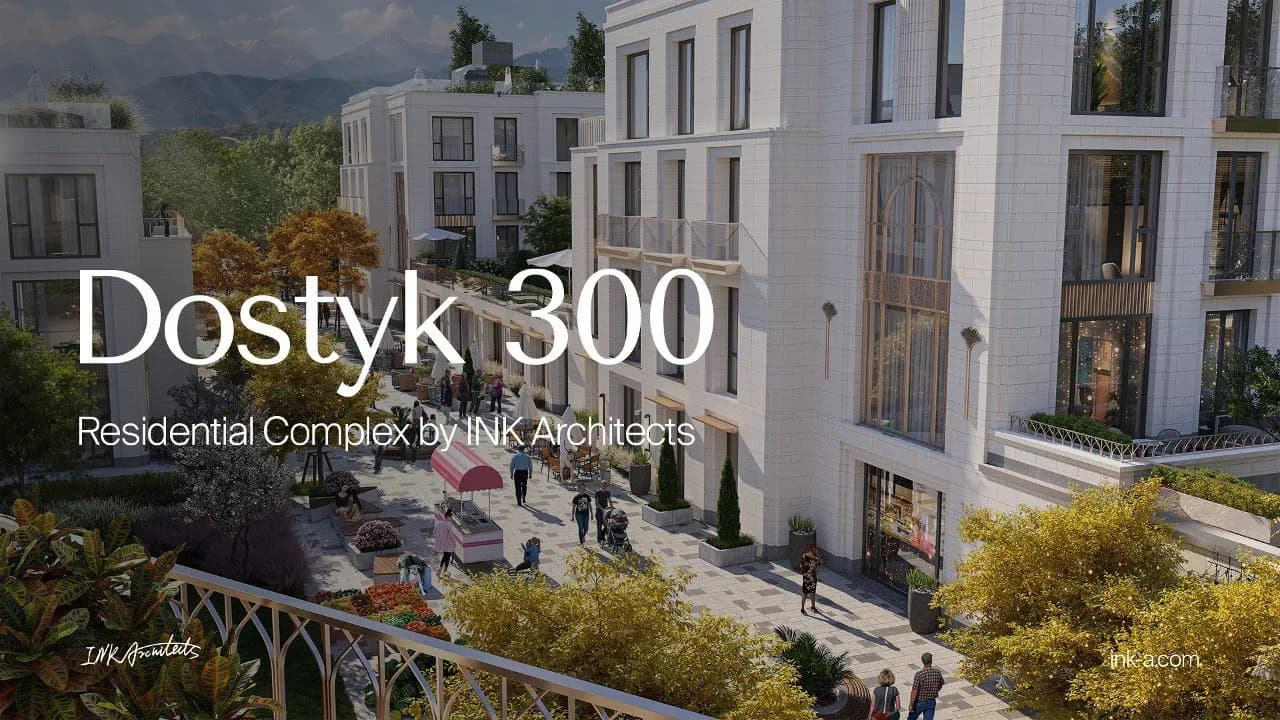 Almaty's MOST AMAZING Architecture Dostyk 300 by INK Architects!