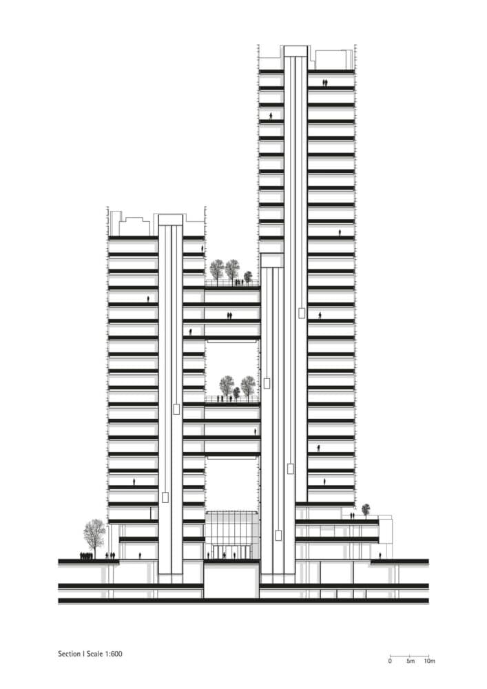 Архитекторы von Gerkan, Marg and Partners (gmp Architects) завершили офисный кампус в северной части Шанхая. Он расположен в районе Цзянвань-Нью-Таун (Jiangwan New Town) в районе Янпу, с коммерческим кварталом Уцзяочан (Wujiaochang) на юге и зелеными насаждениями университетского городка на севере. — Фото 5 Архитекторы von Gerkan, Marg and Partners (gmp Architects) завершили офисный кампус в северной части Шанхая. Он расположен в районе Цзянвань-Нью-Таун (Jiangwan New Town) в районе Янпу, с коммерческим кварталом Уцзяочан (Wujiaochang) на юге и зелеными насаждениями университетского городка на севере. — Фото 5