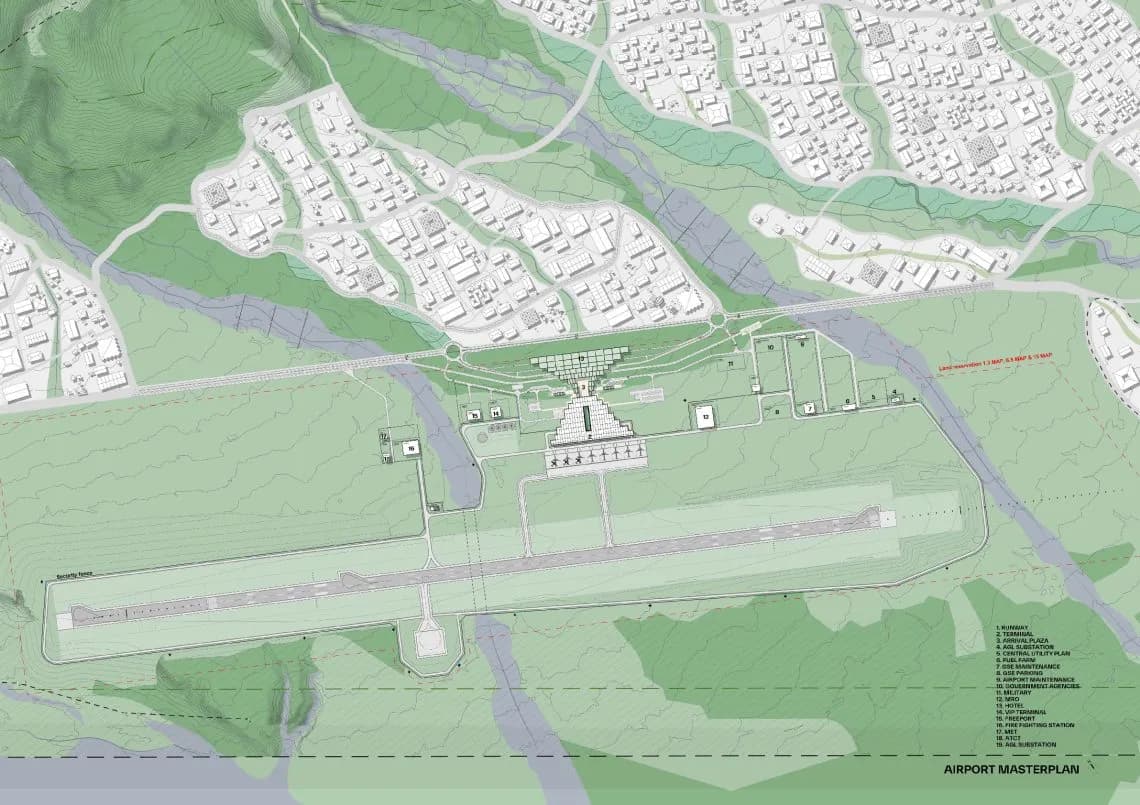 Будущий Проект Года (Future Project of the Year 2025) – Международный Аэропорт Гелепху (Gelephu International Airport) от BIG-Bjarke Ingels Group Будущий Проект Года (Future Project of the Year 2025) – Международный Аэропорт Гелепху (Gelephu International Airport) от BIG-Bjarke Ingels Group