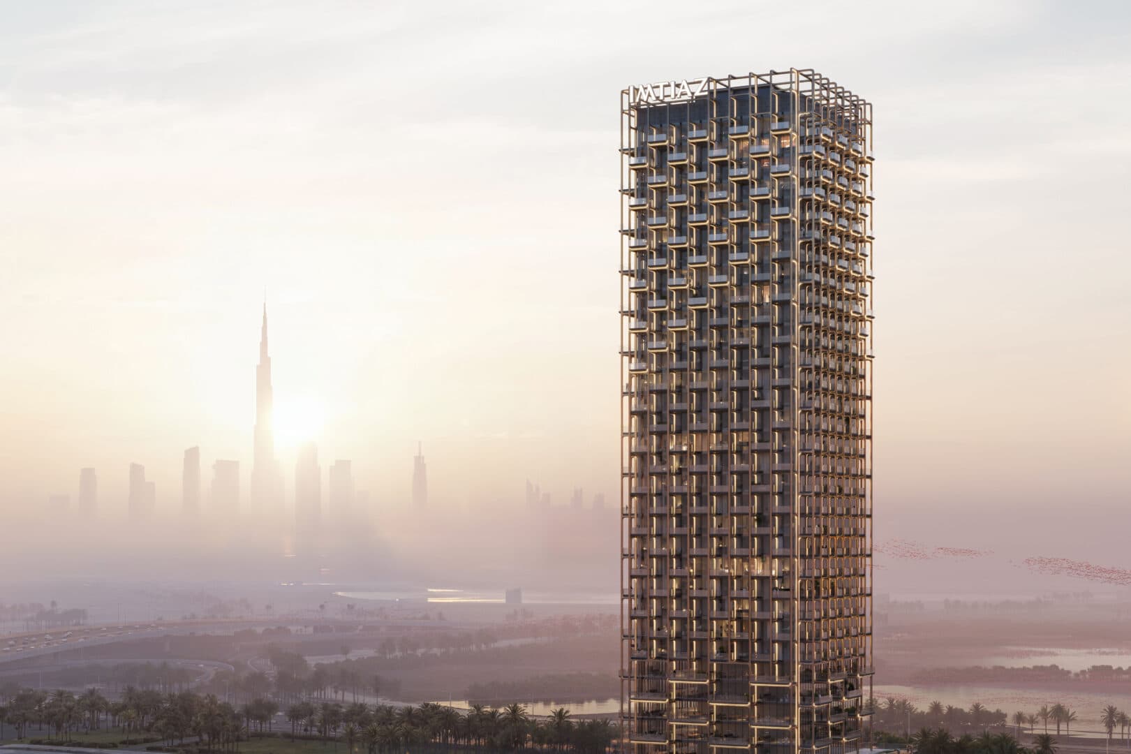 The Symphony Tower в Дубае. Как Zaha Hadid Architects вплетает эмиратскую вышивку в небоскреб за 272 млн долларов The Symphony Tower в Дубае. Как Zaha Hadid Architects вплетает эмиратскую вышивку в небоскреб за 272 млн долларов