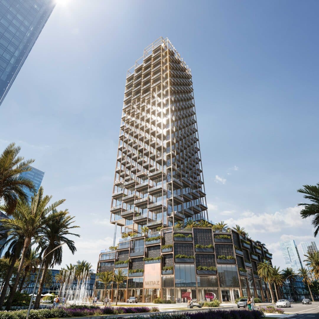 The Symphony Tower в Дубае. Как Zaha Hadid Architects вплетает эмиратскую вышивку в небоскреб за 272 млн долларов The Symphony Tower в Дубае. Как Zaha Hadid Architects вплетает эмиратскую вышивку в небоскреб за 272 млн долларов