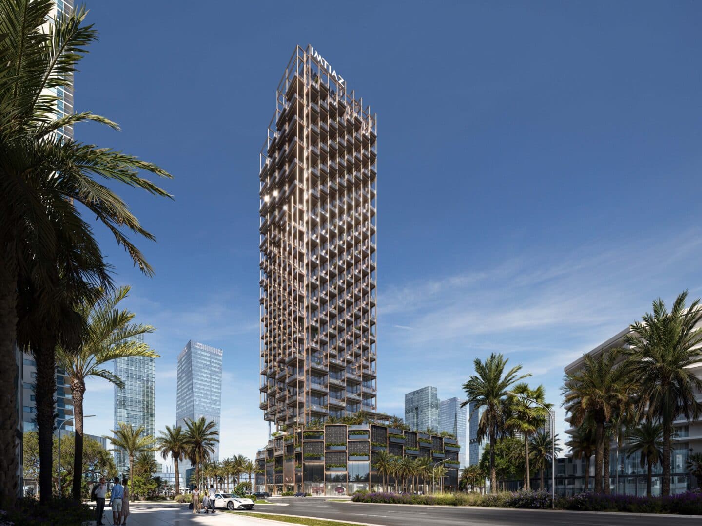 The Symphony Tower в Дубае. Как Zaha Hadid Architects вплетает эмиратскую вышивку в небоскреб за 272 млн долларов The Symphony Tower в Дубае. Как Zaha Hadid Architects вплетает эмиратскую вышивку в небоскреб за 272 млн долларов