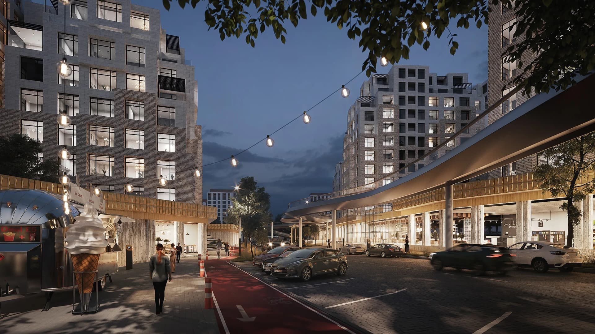 Homes on Luganskogo. A Vision of the New City