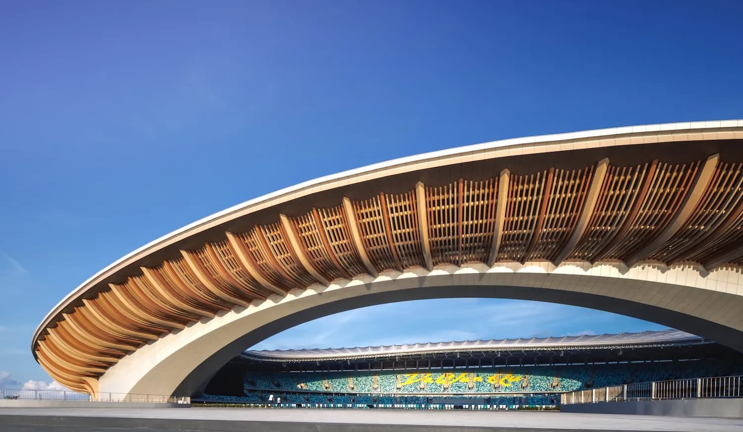 Greater Bay Area Sports Centre: Климатическая адаптация субтропиков — Фото 1 Greater Bay Area Sports Centre: Климатическая адаптация субтропиков — Фото 1