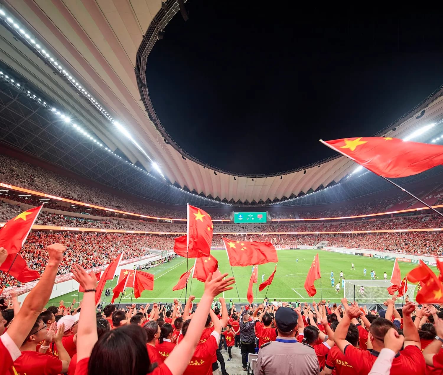 Xi'an International Football Centre: Проницаемость и структурная легкость — Фото 3 Xi'an International Football Centre: Проницаемость и структурная легкость — Фото 3