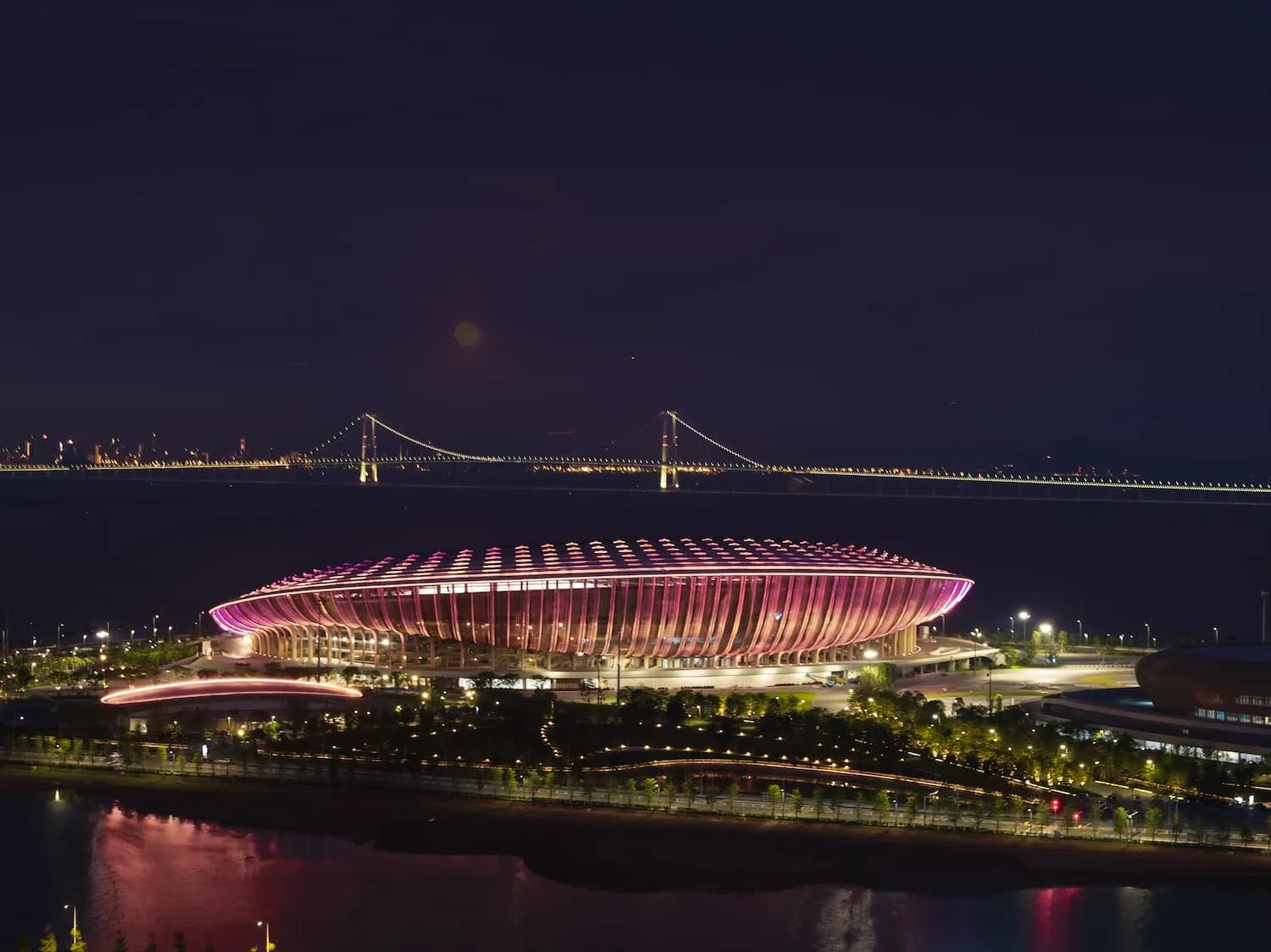 Greater Bay Area Sports Centre: Климатическая адаптация субтропиков — Фото 1 Greater Bay Area Sports Centre: Климатическая адаптация субтропиков — Фото 1