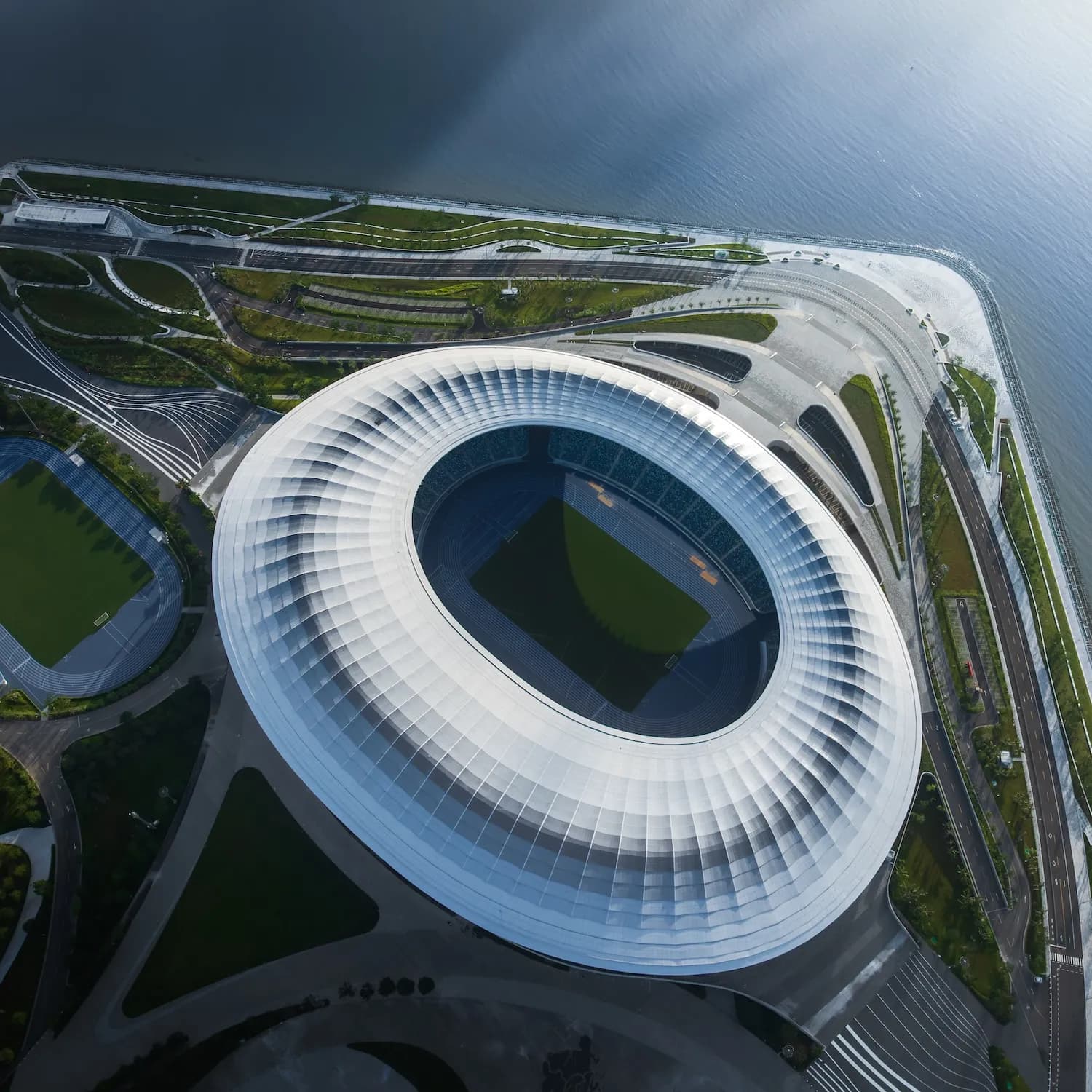 Greater Bay Area Sports Centre: Климатическая адаптация субтропиков — Фото 2 Greater Bay Area Sports Centre: Климатическая адаптация субтропиков — Фото 2
