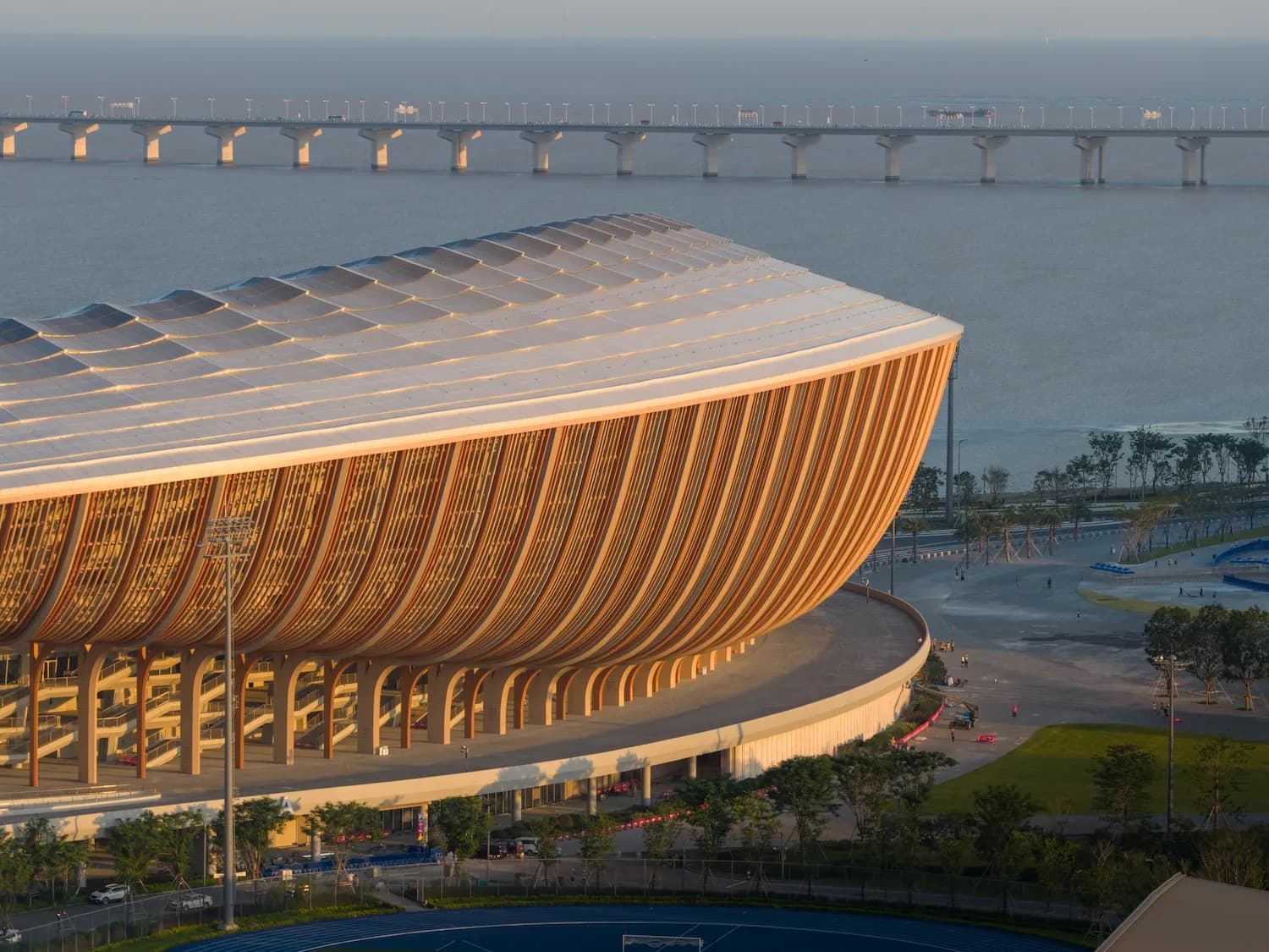 Greater Bay Area Sports Centre: Климатическая адаптация субтропиков — Фото 5 Greater Bay Area Sports Centre: Климатическая адаптация субтропиков — Фото 5