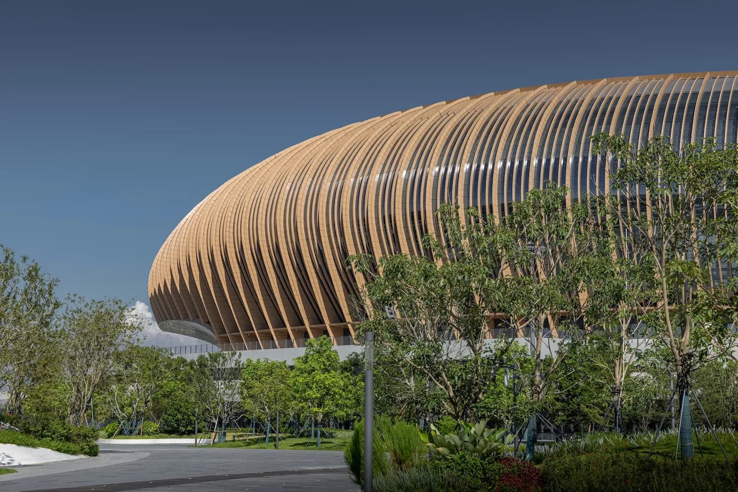 Greater Bay Area Sports Centre: Климатическая адаптация субтропиков — Фото 1 Greater Bay Area Sports Centre: Климатическая адаптация субтропиков — Фото 1
