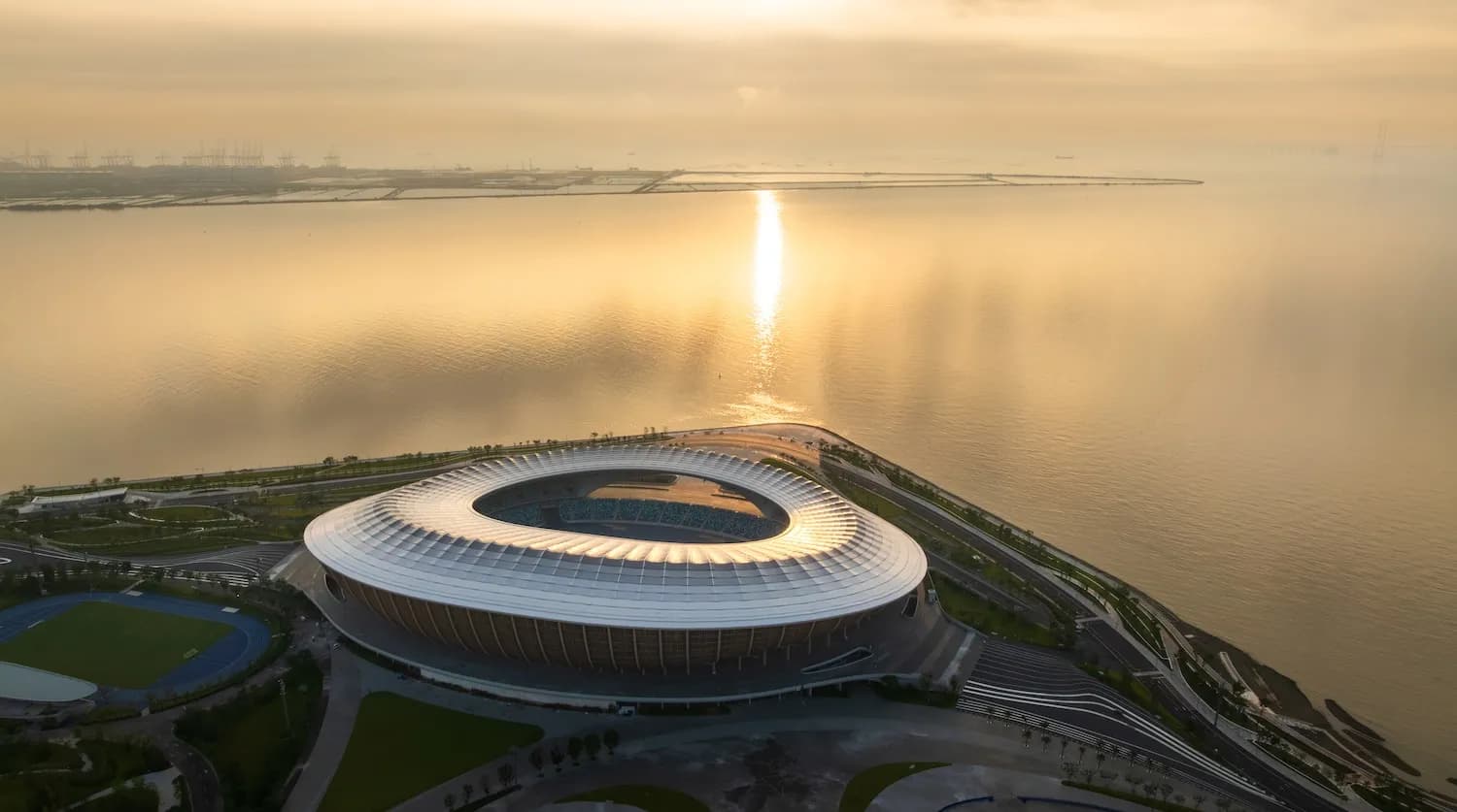Greater Bay Area Sports Centre: Климатическая адаптация субтропиков — Фото 4 Greater Bay Area Sports Centre: Климатическая адаптация субтропиков — Фото 4