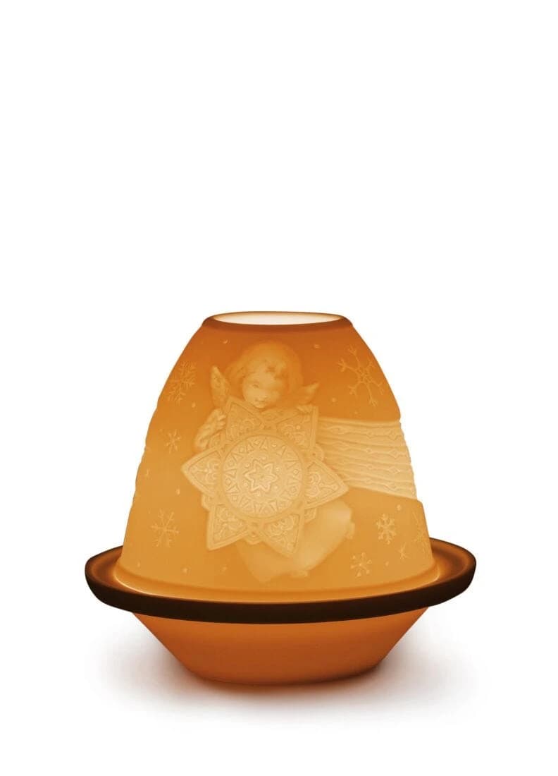 Angel with Star Lithophane with Plate