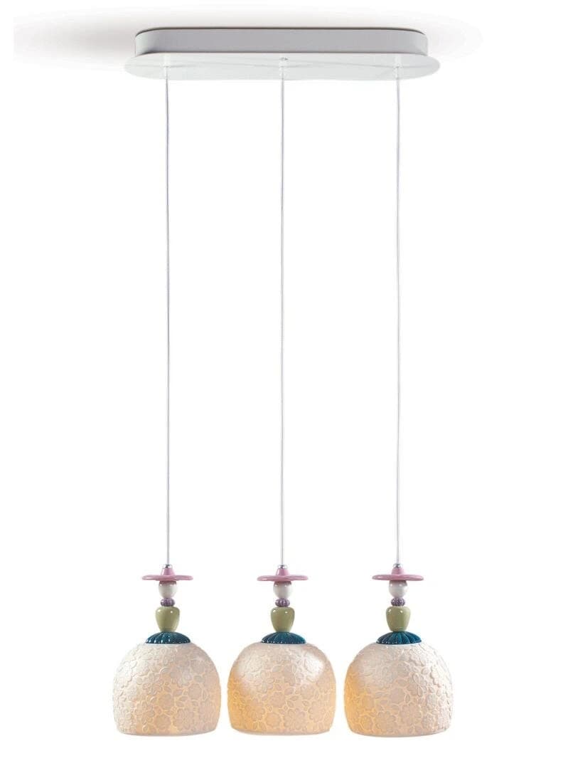 Mademoiselle Lineal Canopy 3 Lights Gazing at The Ocean Ceiling Lamp