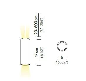 Светильник подвесной системы Slamp NUVEM SUSPENSION MODULE