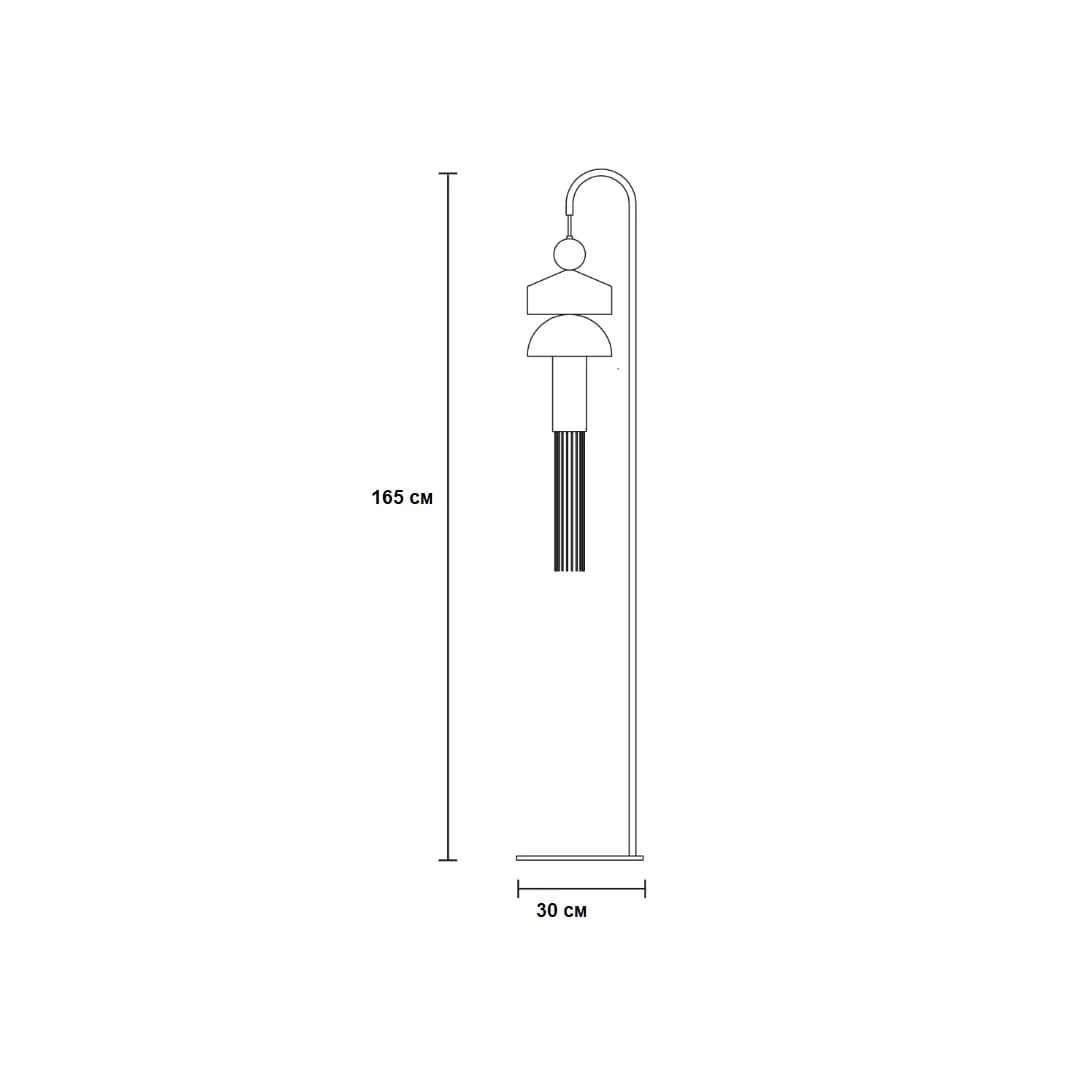 Напольный светильник Masiero Nappe Stl Xm1 MIXED WARM