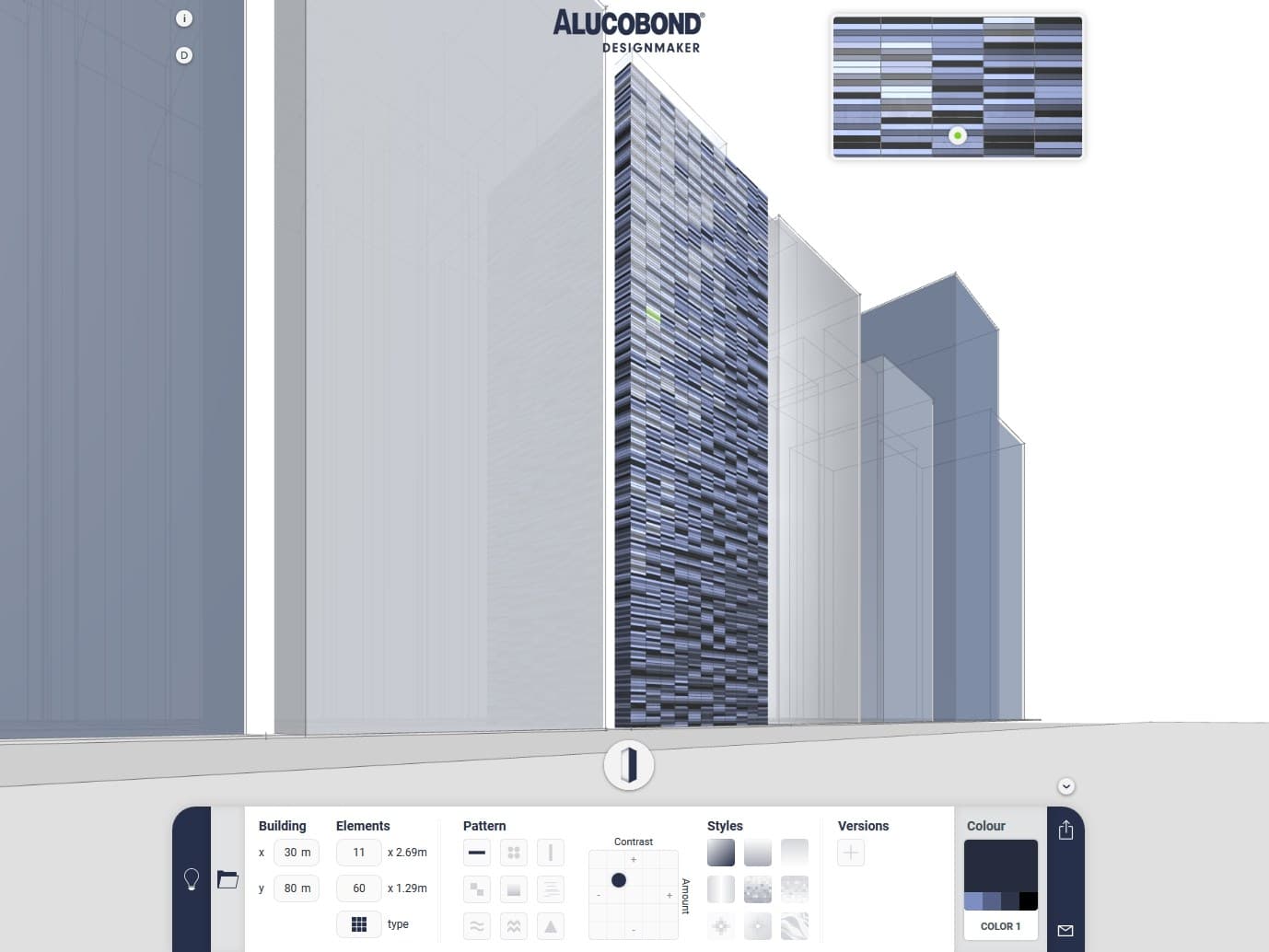 3A Composites ALUCOBOND® Designmaker - Веб-приложение