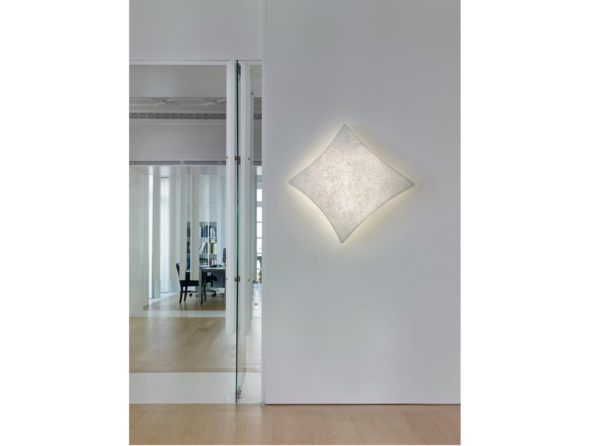 A-Emotional Light
KITE
Stainless steel wall lamp / ceiling lamp