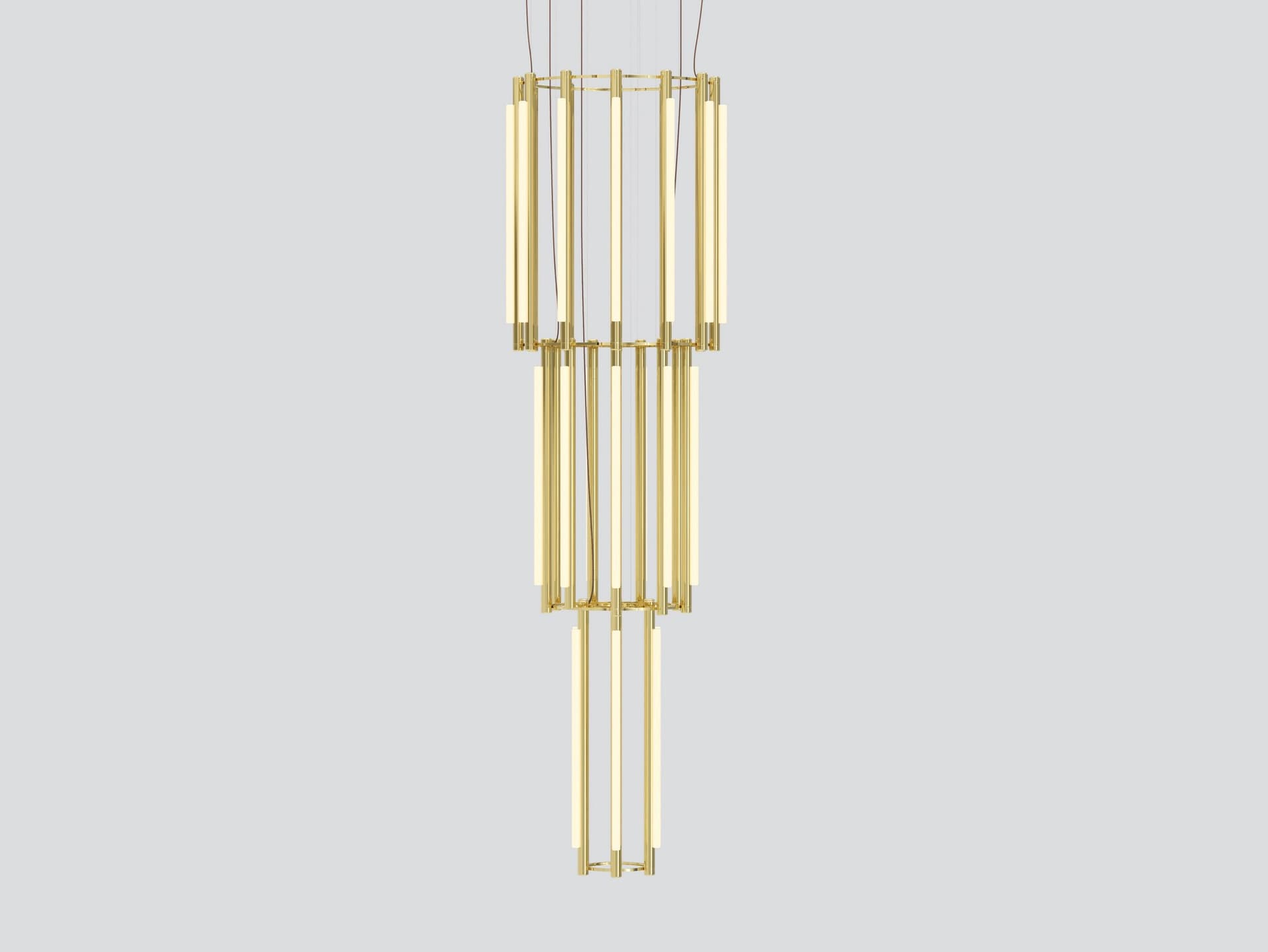 A-N-D
PIPELINE CHANDELIER 12
LED aluminium and acrylic chandelier