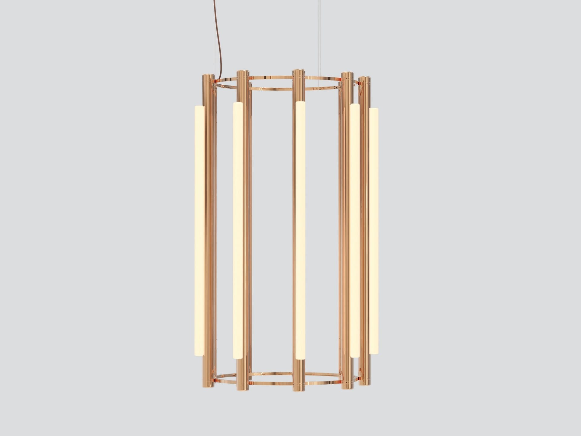 A-N-D
PIPELINE CHANDELIER 5
LED aluminium and acrylic pendant lamp