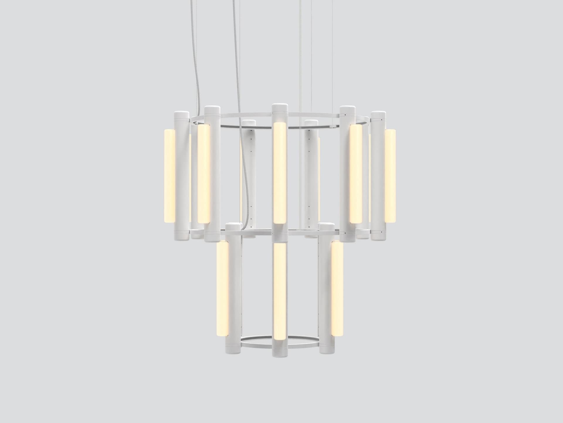 A-N-D
PIPELINE CHANDELIER 7
LED aluminium and acrylic chandelier