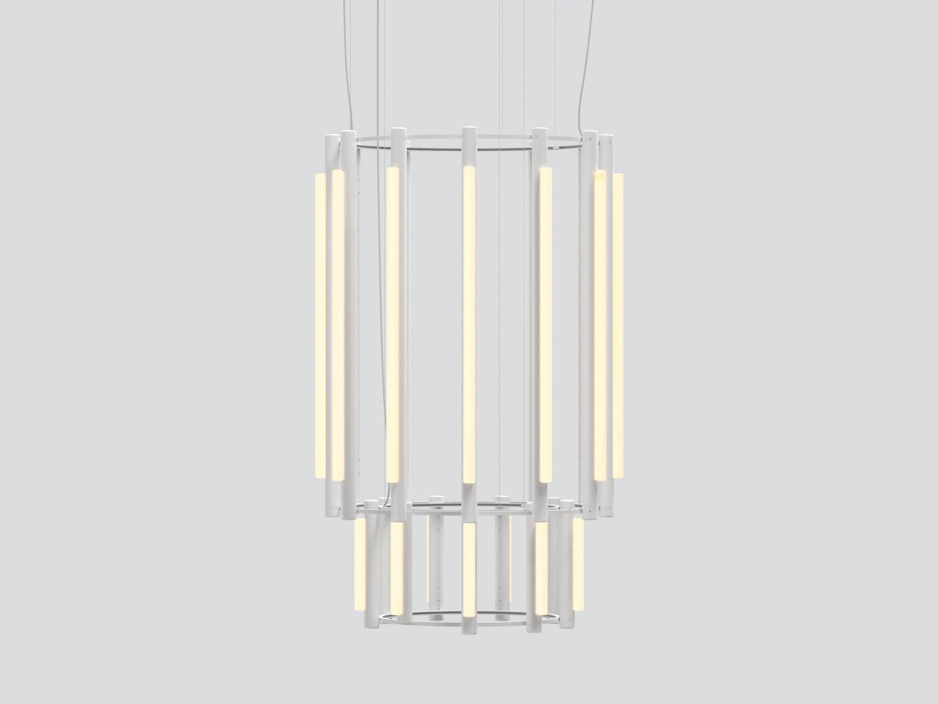 A-N-D
PIPELINE CHANDELIER 9
LED aluminium and acrylic chandelier
