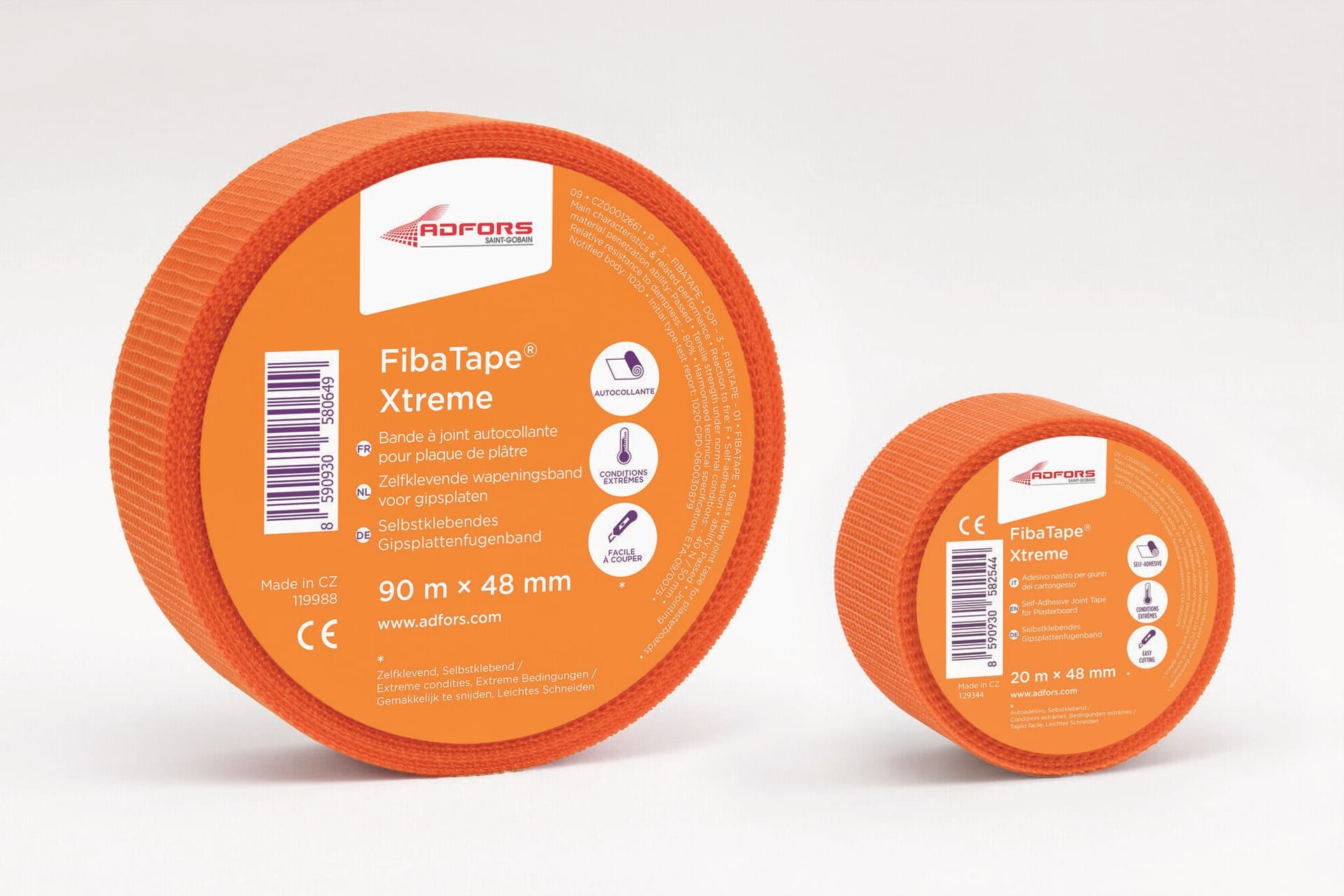 ADFORS
XTREME
Self-adhesive joint tape for plasterboard