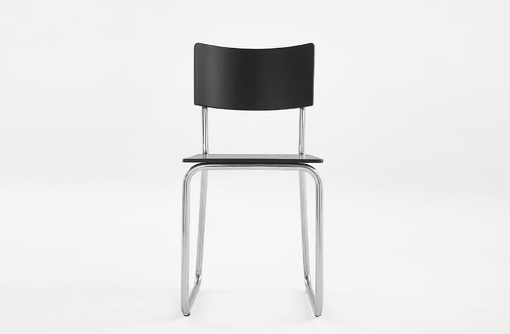 Adico
284
Sled base stainless steel and wood restaurant chair