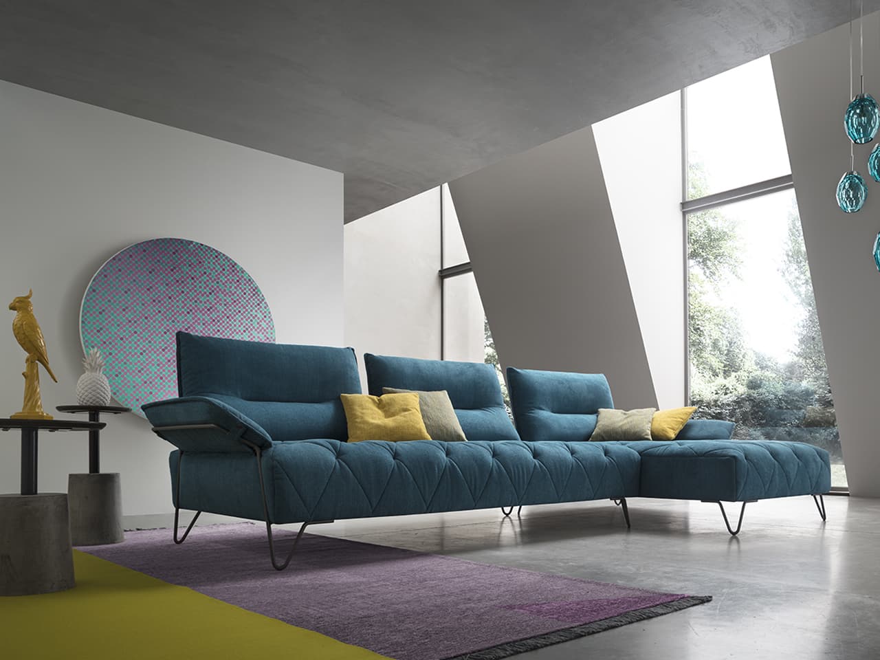 AERRE ITALIA
EMERALD
Modular fabric sofa
