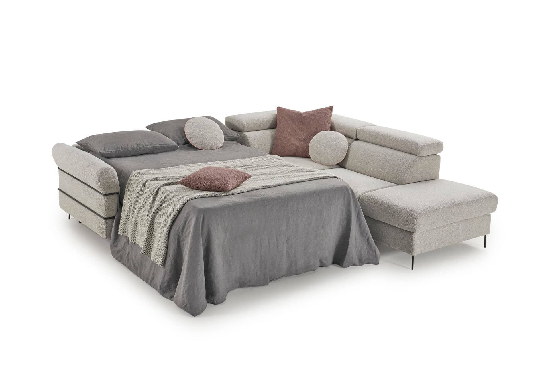 AERRE ITALIA
IONICO
Corner fabric sofa bed